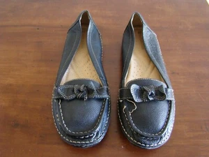Zapatos Mocasines Naturalizer Levity Mujer 9.5 M Negros Planos Deslizables - Imagen 1 de 10