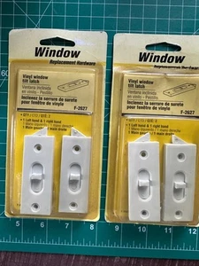 2er Pack Posten 2/Stk Prime-Line F 2627 gefedert weiß Schiebefenster Kippriegel - Bild 1 von 5