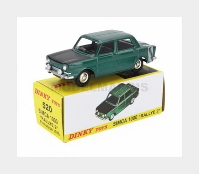 EDICOLA 520-ABDKT092 SIMCA - 1000 RALLY2 1976 - GREEN BLACK - 1/43 - Immagine 1 di 2