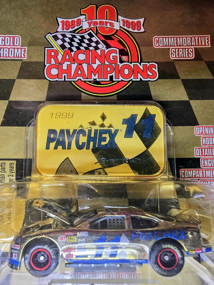 1999 Racing Champions 10th Anni. NASCAR Gold Series Die Cast 1 64
