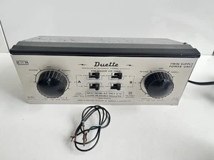 Duette Twin Supply Power Unit Model Train Transformer Controller - Picture 1 of 9