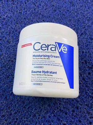 The CeraVe Moisturising Cream 454 Sealed, 2-3days Delivery