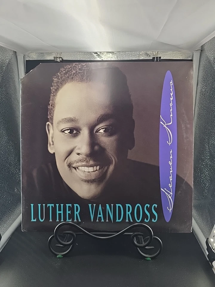 Luther Vandross Heaven Knows 1993 Epic Records 12" Single VG+/VG+ - Image 1 of 4