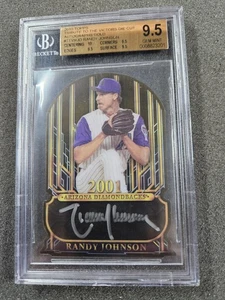 🌟2015 Topps Tribute To Victors Die-Cut Randy Johnson #1/15 Gold BGS 9.5 AUTO-10 - Picture 1 of 3