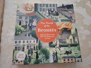 The World Of The Brontes - 1000 Jigsaw Puzzle Laurence King Complete with poster - Picture 1 of 8