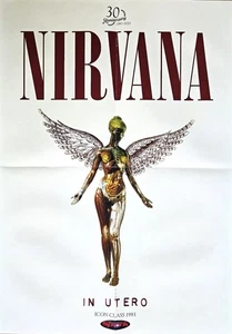 MEGA Poster: NIRVANA "In Utero", A2 Format (40 x 55 cm) - NEUWERTIGER ZUSTAND! - Bild 1 von 2