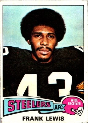 1975 Topps #71 Frank Lewis - Image 1 of 2