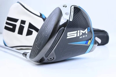 Left Hand Taylormade SIM2 Max Driver / 10.5 Degree / Regular Flex Kuro Kage 60 - Image 1 of 4