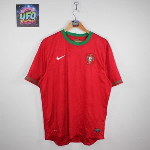 Portugal 2012/13 Casa Camiseta Para Hombres XL Roja Fútbol Nike Camiseta Deportiva DriFit - Imagen 1 de 9