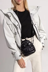 Authentic MONCLER Kilia Small Crossbody Shoulder Bag Black RARE - Picture 1 of 10