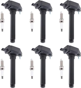 6pcs Ignition Coil & Iridium Spark Plugs 2011-2020 Chrysler Ram Jeep 3.6L UF648 - Picture 1 of 1