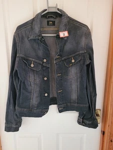Lee Denim Jacket Size L, Dark Blue - Picture 1 of 2