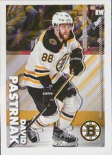2022-23 Topps NHL Sticker Collection #41 David Pastrnak Boston Bruins