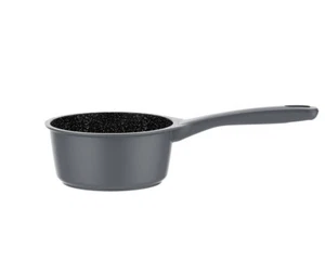 Siteltopf 16cm Aluminium Topf Alutopf INDUKTION Stieltopf Kochtopf silber - Bild 1 von 1