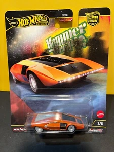 1/64 HOT WHEELS CAR CULTURE REAL RIDERS HAMMER DROP 2/5 LANCIA STRATOS ZERO - Imagen 1 de 2