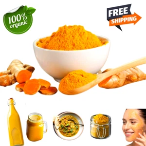 Ceylon Turmeric Root Powder Curcuma Longa Natural Organic Spice 100% Pure Haldi - Picture 1 of 23