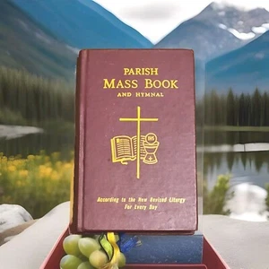 Parish Mass Book And Hymnal IHS 1966 St Joseph Edition Catholic Book New York - Foto 1 di 5