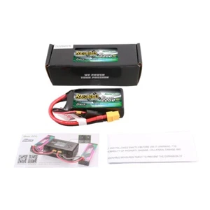 GensAce Bashing 2200mAh 11.1V 35C G-Tech 3S Lipo Battery XT60 For RC Crawler - Picture 1 of 5