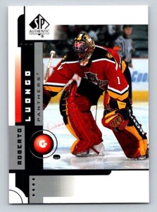 2001 SP Authentic #37 Roberto Luongo