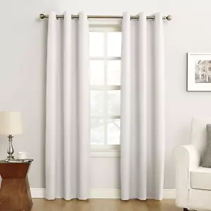 Sun Zero Cooper Thermal Insulated Energy Efficient Grommet Curtain Panel, 40" X  - Picture 1 of 12