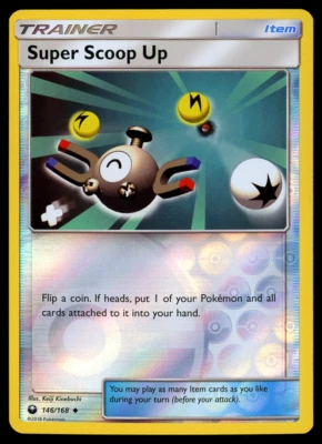 Pokemon Card Celestial Storm Super Scoop Up 146/168 Reverse Holo Uncommon - NM - Image 1 of 2