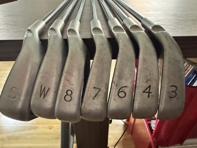 Ping G2 Black Dot Golf Irons Set 3 4 6 7 8 SW W Graphite STIFF Flex Shafts RH - Image 1 of 4