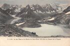 Cpa 74 Le Lac Blanc Et La Chaine Du Mont Blanc Vue Prise Au Dessus De Flegere