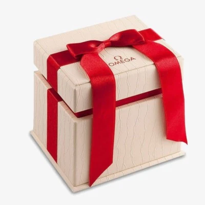 Omega ladies womans watch box pouch De Ville Constellation Seamaster Speedmaster - Image 1 of 4