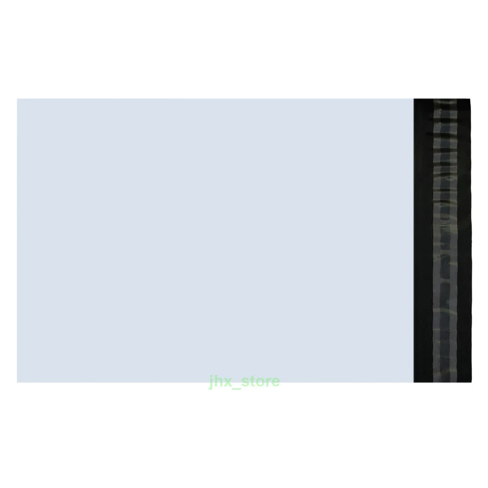 150 PCS Poly Envelopes Mailers White Plastic Mailing Bags 5" x 7"_125 x 180+45mm - Image 1 of 1