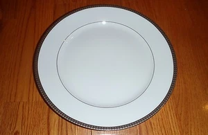 Haviland ~ Symphonic Platine ~ Porcelain Dinner Plate 11" Gold Trim ~ NEW ~ RARE - Picture 1 of 3