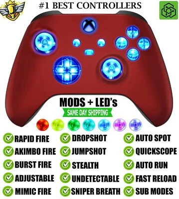 MODS + LEDs Vampire Rapid Fire Wireless Modded Controller for Xbox Series X S - Image 1 of 2