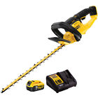 Dewalt Dcmht563p1 18V 550Mm Hedge Trimmer With 1 X 5.0Ah Battery & Charger