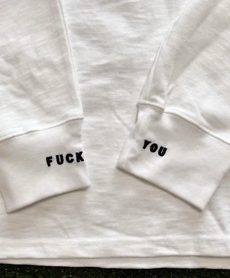 Camiseta de manga larga marca Hip Hop negra blanca BTS Blackpink unisex Japón Moda Foto 1 de 4