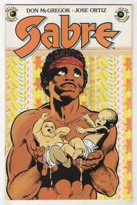 Sabre #11 (Aug 1984, Eclipse) Don McGregor, Jose Ortiz c - Picture 1 of 3