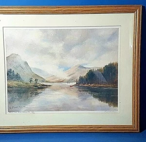 Peace on Ullswater Potter English Lake District impresión firmada por Elizabeth Parr - Imagen 1 de 5