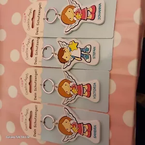 Schlüsselanhänger NICI Angels Schutzengel NEU Mädchen Jungen 4 Stück Weihnacht - Bild 1 von 1