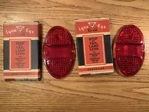Lente de lámpara trasera para camioneta Lynx Eye 1931-1932 Chevrolet 1931-1940 T323 vidrio rubí nuevo de stock - Imagen 1 de 4