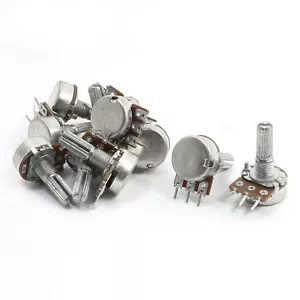 5pcs 10K OHM Linear Taper Potentiometer Pot B10K - Picture 1 of 1