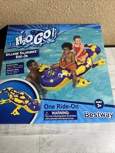 H2O Go Splashing Salamander Ride On Schlauchboot Feder - Bild 1 von 7