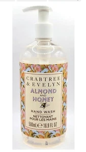 Crabtree & Evelyn ALMOND AND HONEY Liquid Hand Soap Wash 16.9 oz - Picture 1 of 1