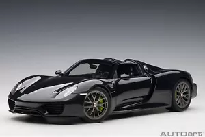 1:12 AUTOart PORSCHE 918 SPYDER WEISSACH PACKAGE METALLIC BLACK 12121 - Bild 1 von 18