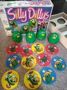 Silly Dillys Board Game Pickle Points Vintage  Milton Bradley 1988 incomplete - Picture 1 of 4
