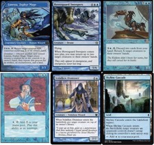 Tap Tap Tempo Deck - Linessa - Alexi Zephyr Mage MTG Magic Gathering - 60 Cards