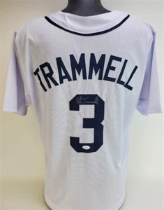 Alan Trammell Signed Tigers Jersey (JSA COA) 19 Year Detroit Shortstop 1977-1996 - Picture 1 of 7