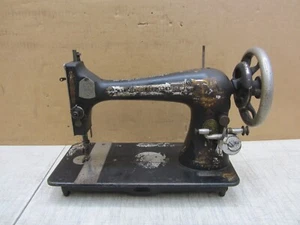 CABEZAL DE MÁQUINA DE COSER VINTAGE ANTIGUO 1908 CANTANTE PEADLE MODELO ESFINGE 27 D534582 - Imagen 1 de 10