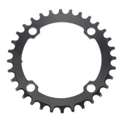 Black Round 104BCD Narrow Wide Chainring Single Chainring 32T 34T 36T 38T Bike - Image 1 of 4