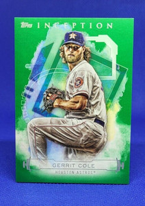 2019 Topps Inception Green Gerrit Cole #88