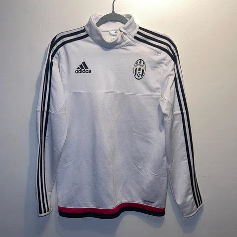 Adidas White Juventus Football Training Top Long Sleeve Men’s S Cover