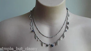 MIMCO CONQUESTO NECK Necklace choker Silver RRP $129 - Imagen 1 de 11
