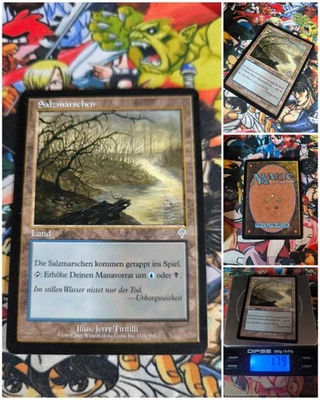 MTG Salt Marsh 🇩🇪 Nm Card Magic the Gathering Invasion OG Card - Bild 1 von 4
